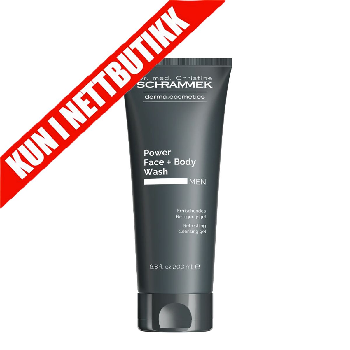 Power Face + Body Wash for Men 200ml