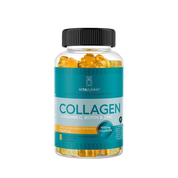Hovedbilde Kosttilskudd Collagen 60stk - Tropisk