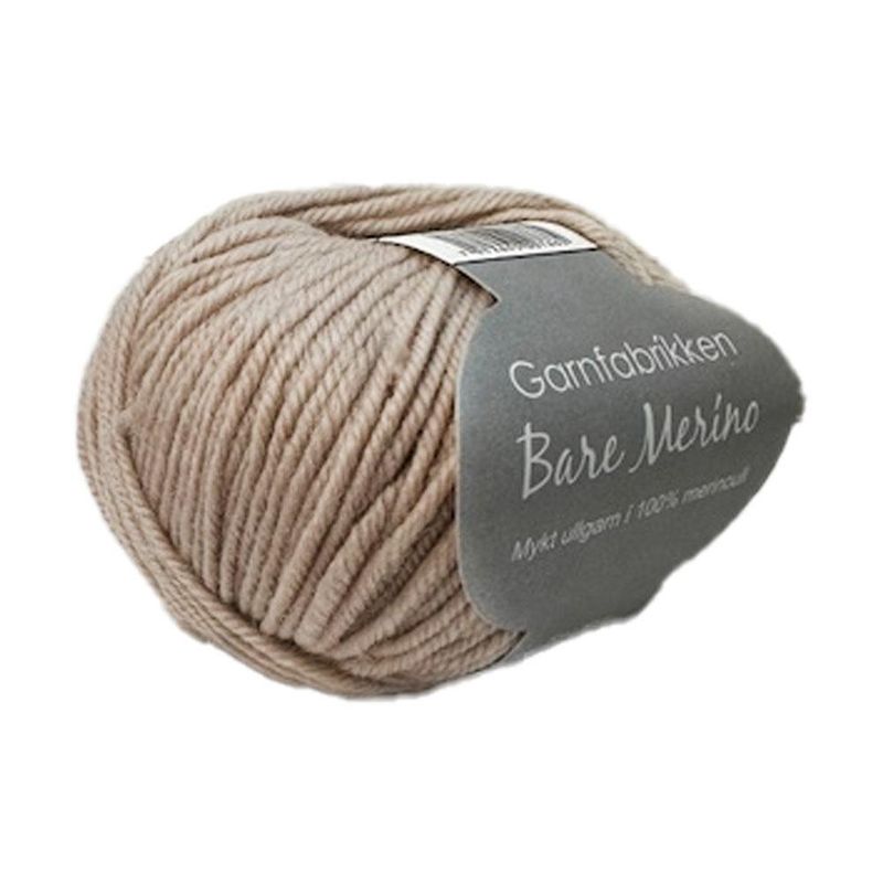Garn Merinoull - Dus Beige