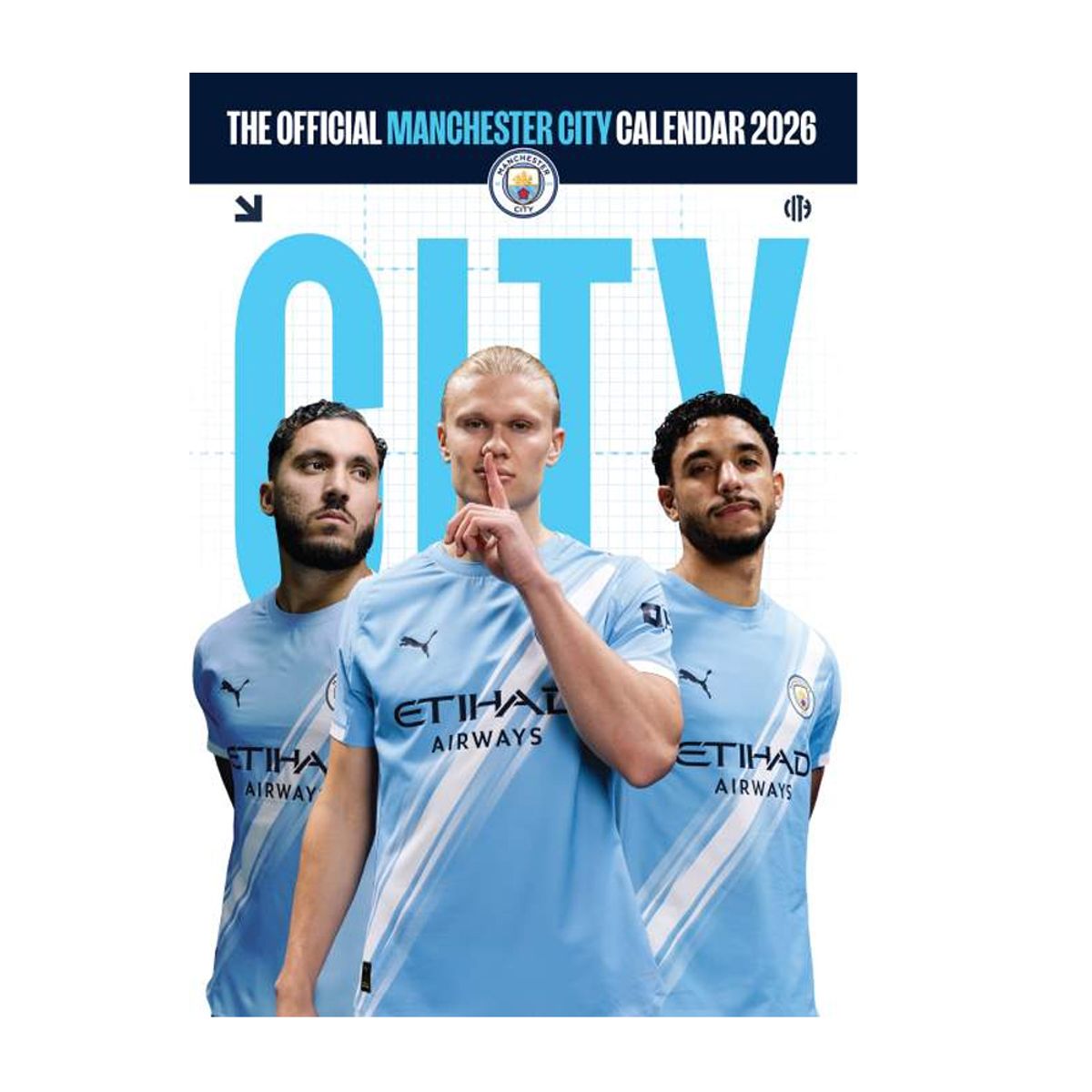 Veggkalender 2026 - Manchester City