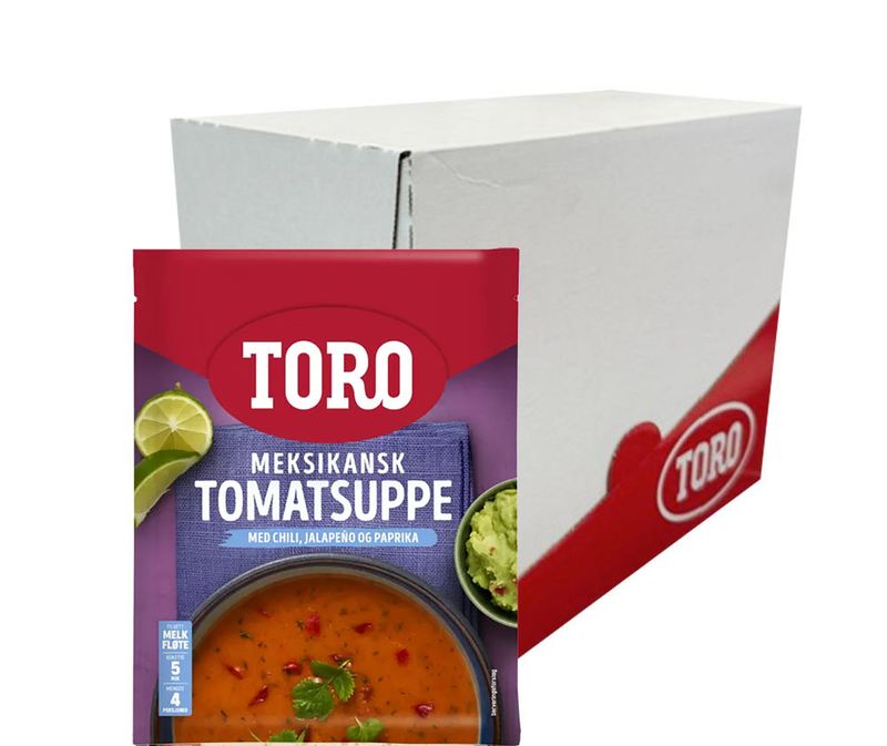TORO Meksikansk Tomatsuppe (Kartong 16 x 100g)