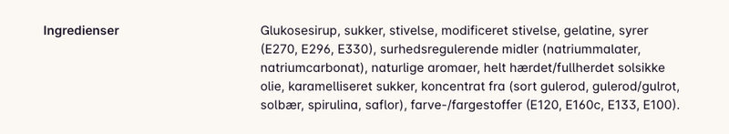 Gott & Blandat Supersur Travel Pack 550g
