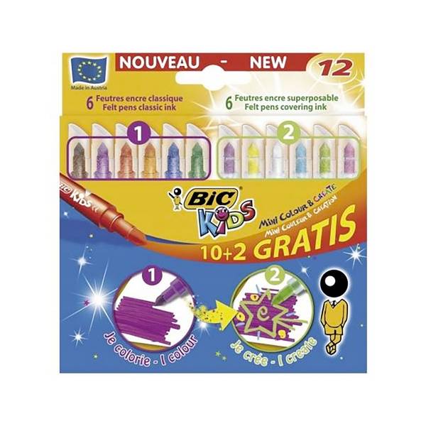 Bilde av Kids Magiske Tusjer - 12pk