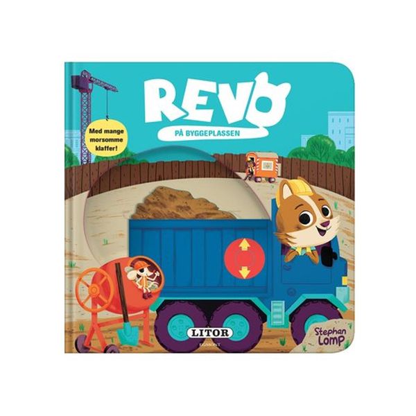 Hovedbilde Klaffebok - Revo På Byggeplassen