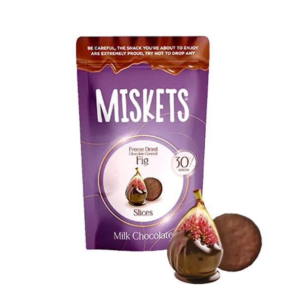 Hovedbilde Freeze Dried Fig Slices - Milk Chocolate