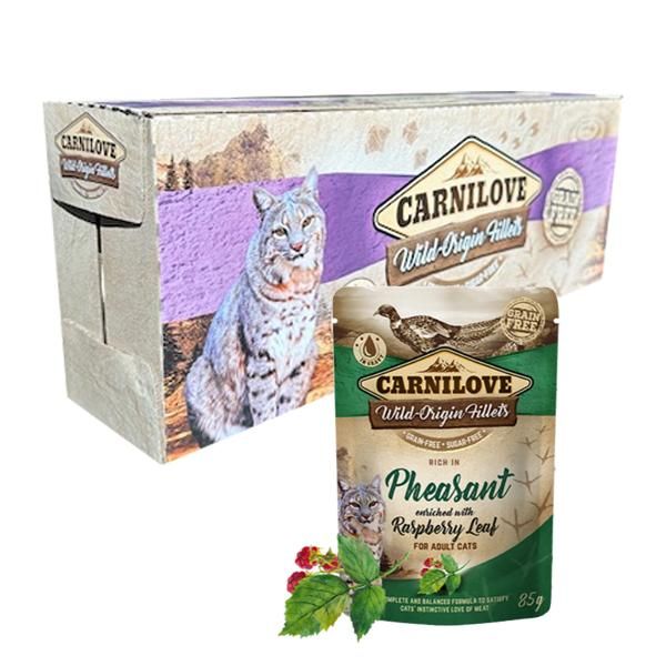 Bilde av Våtfor til Katt - Fasan (Kartong 24 x 85g)