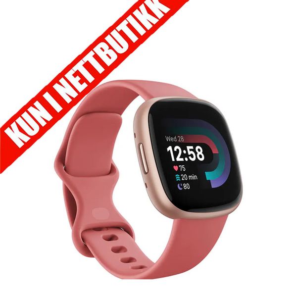 Bilde av Fitbit Versa 4 Smartklokke - Pink