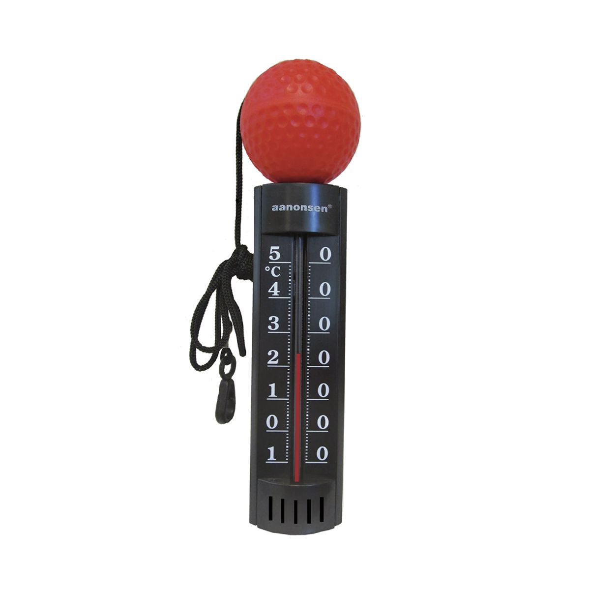 Badetermometer med Flytekule