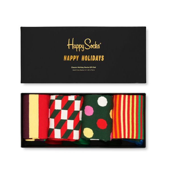 Bilde av Classic Holiday Socks 4 Par - Str 41-46