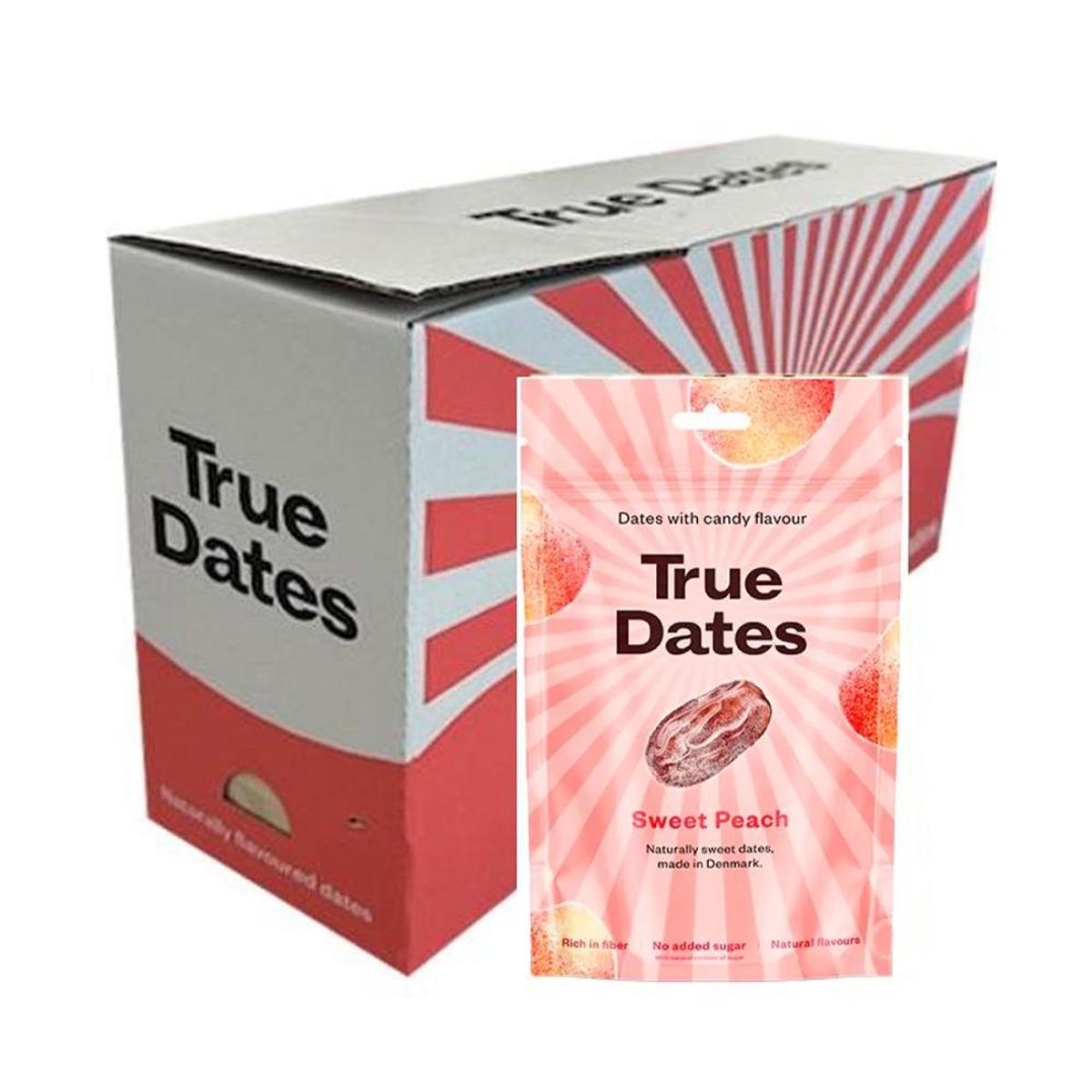 True Dates Sweet Peach (Kartong 12 x 100g)