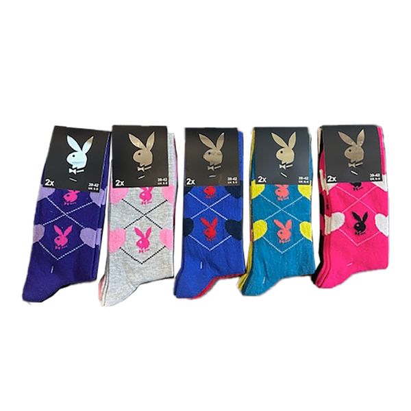 Hovedbilde Playboy Damesokker 2pk - 39-42