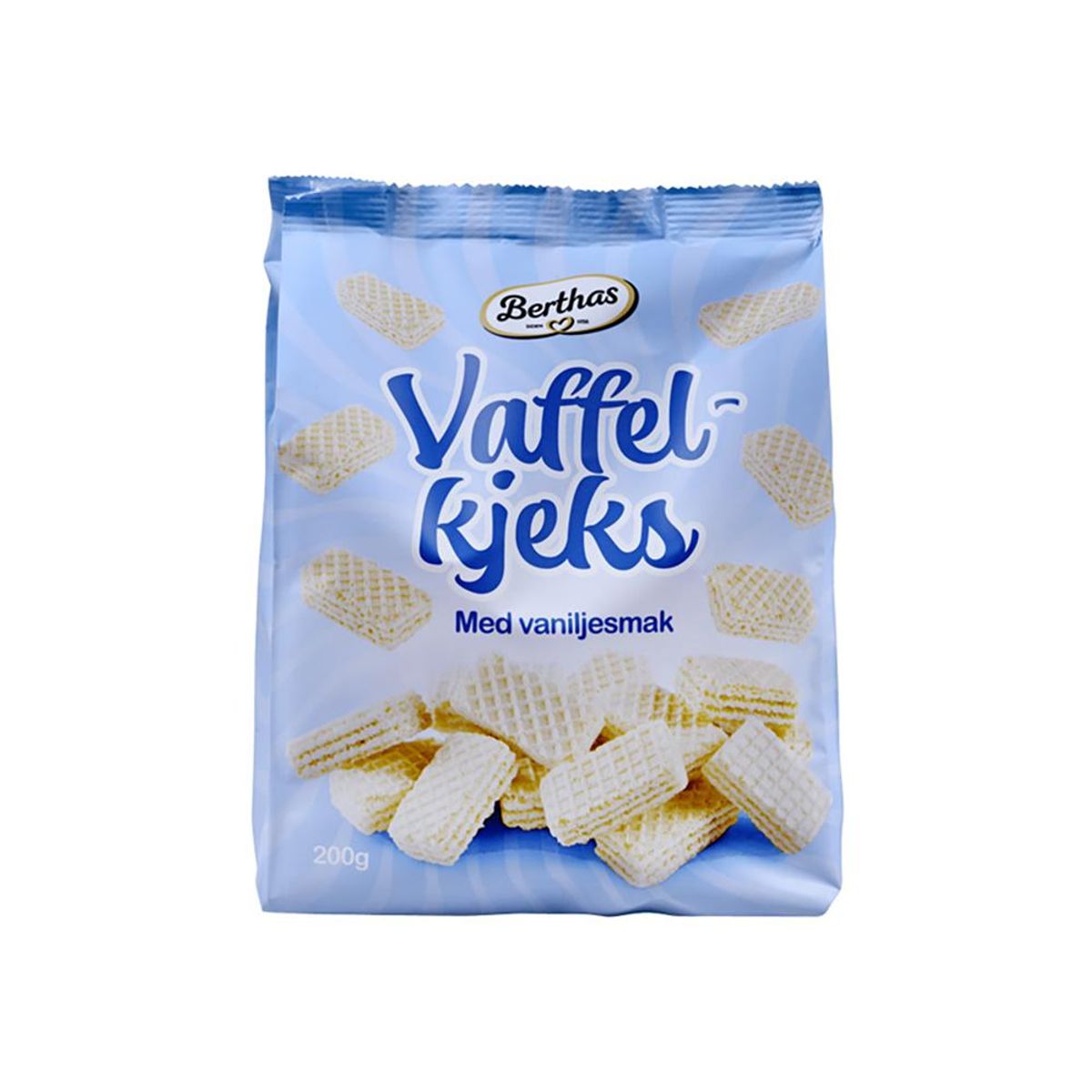 Vaffelkjeks med Vaniljesmak
