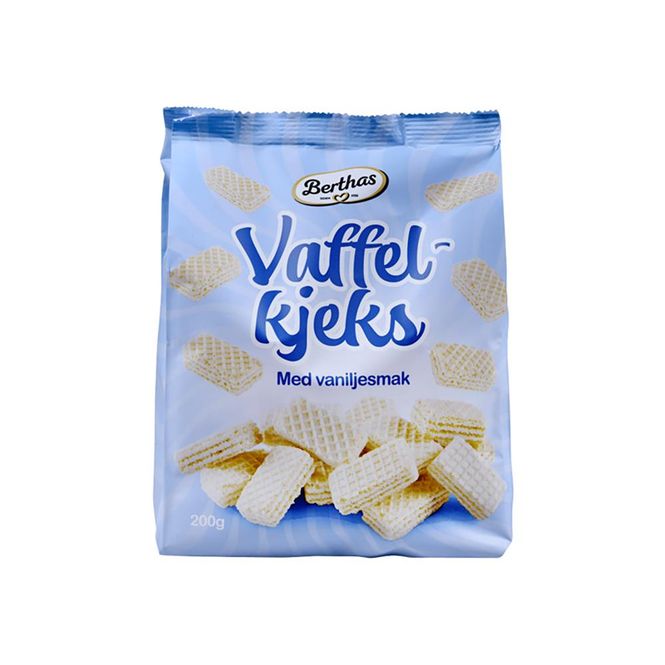 Hovedbilde Vaffelkjeks med Vaniljesmak