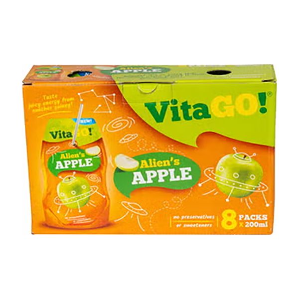 VitaGO Eplejuice (Kartong 8 x 200ml)