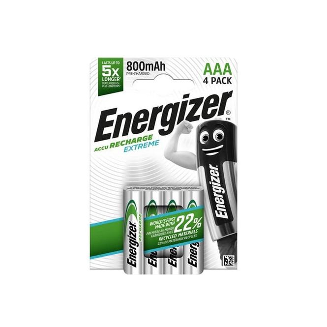 Hovedbilde AccuRecharge Extreme Batterier AAA - 4pk