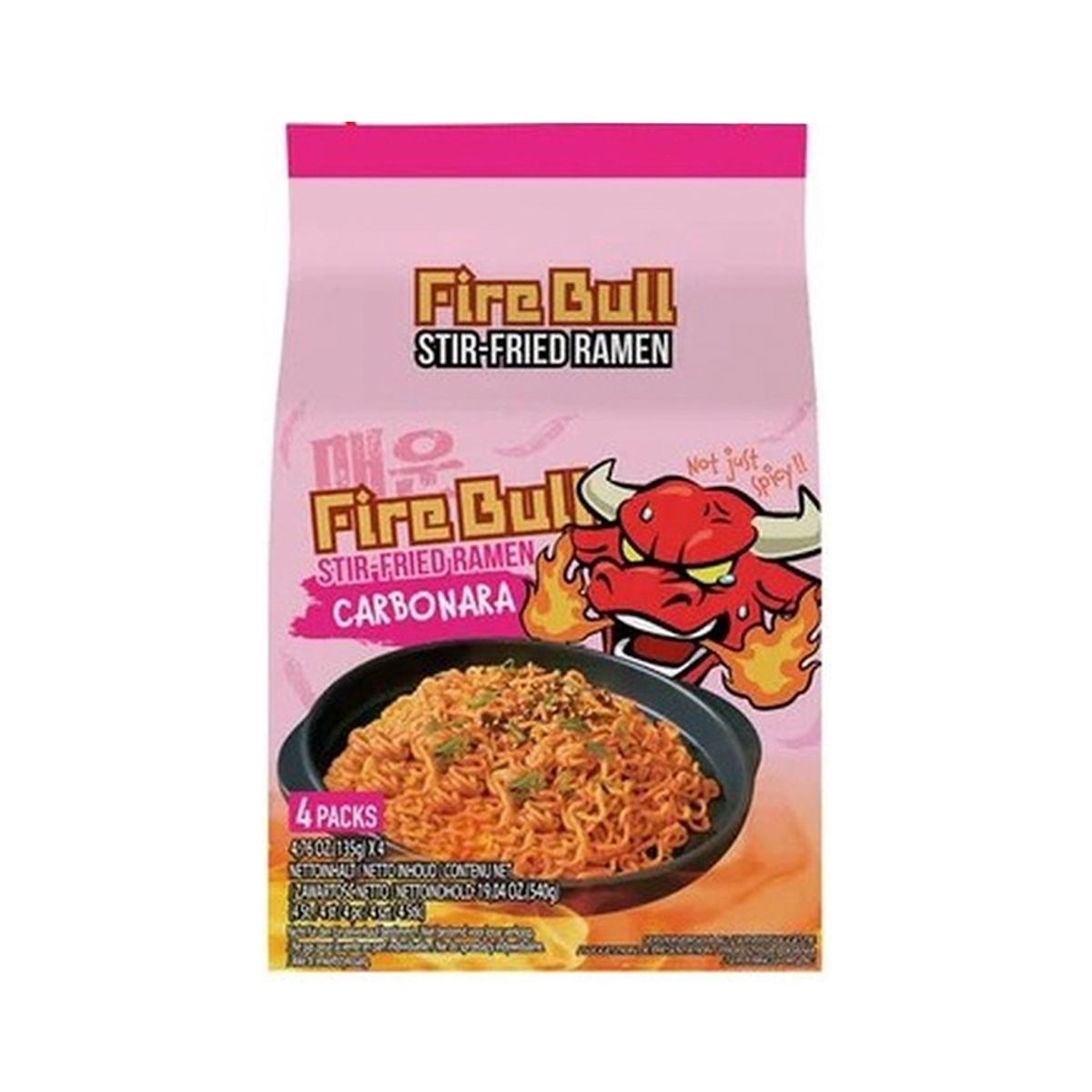 Stir Fried Ramen Carbonara - 4pk