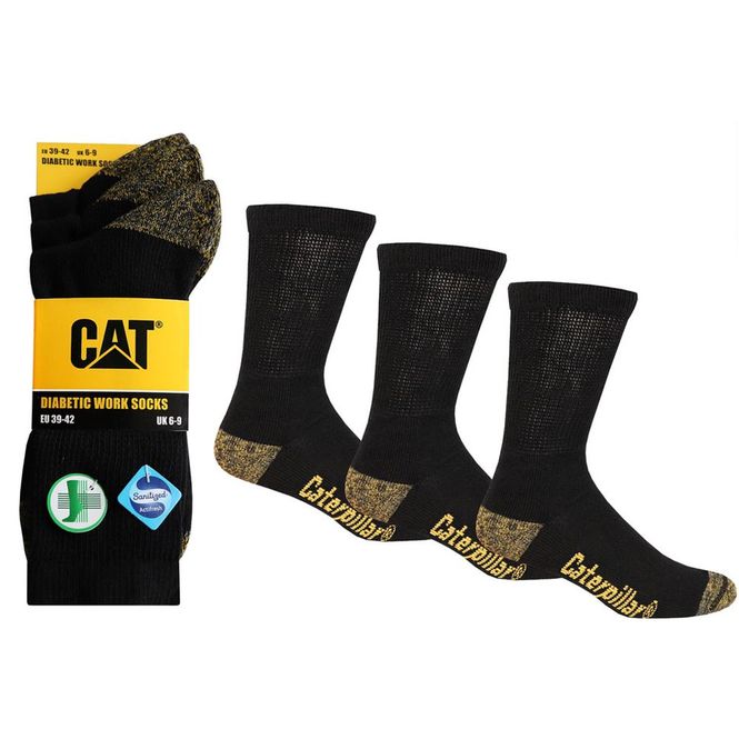 Hovedbilde Diabetic Work Socks - Sort 3pk
