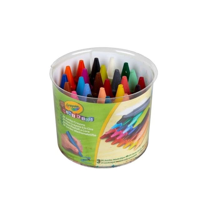 Hovedbilde Tykke Fargestifter 24pk
