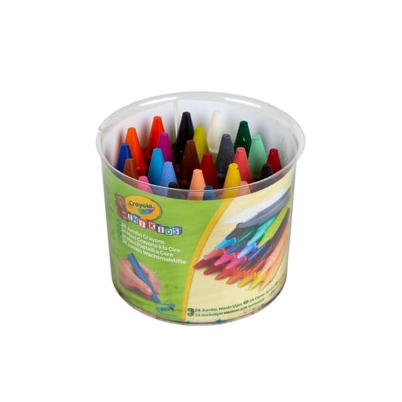 Tykke Fargestifter 24pk