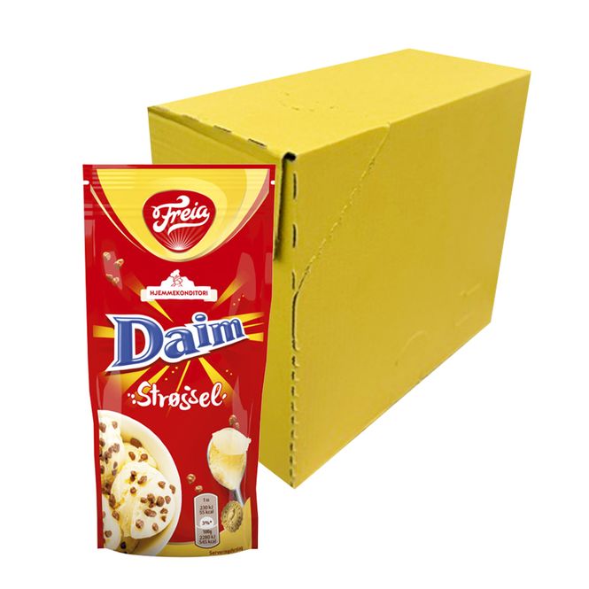 Hovedbilde Daim Strøssel (Kartong 8 x 100g)
