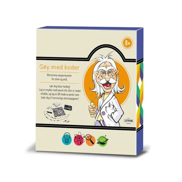 Hovedbilde Eksperimentboks: Gøy med Koder