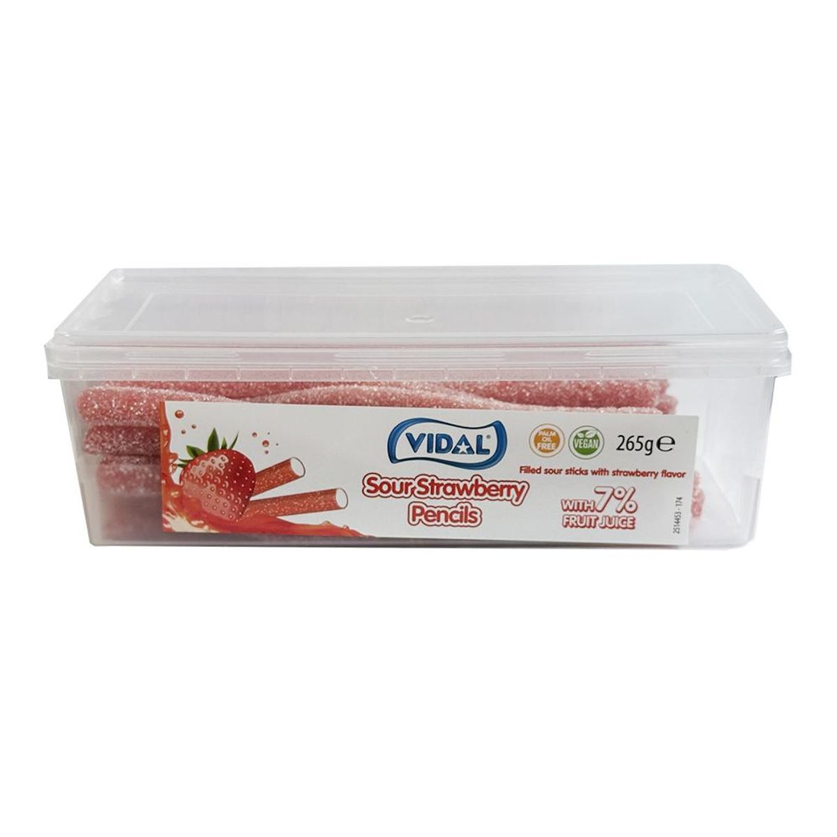 Sour Strawberry Pencils