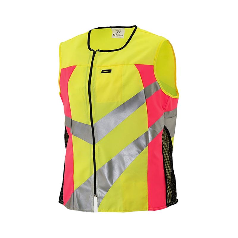Refleksvest til Løping - Gul/Rosa
